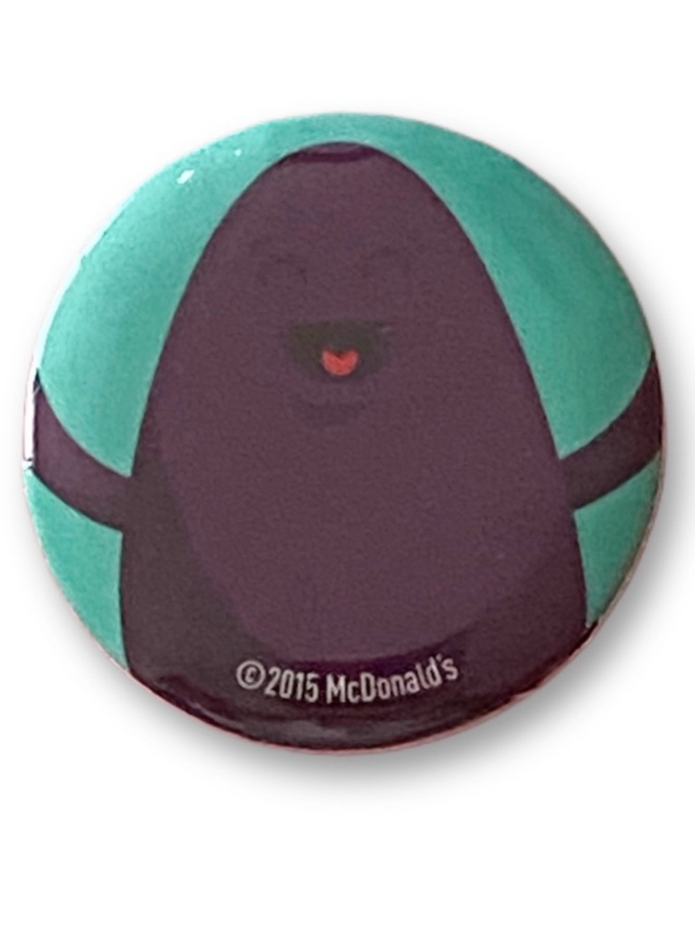 McDonald’s Pin Grimace Mascot Colorful Pop Art Icons 1.25” Pinback Button